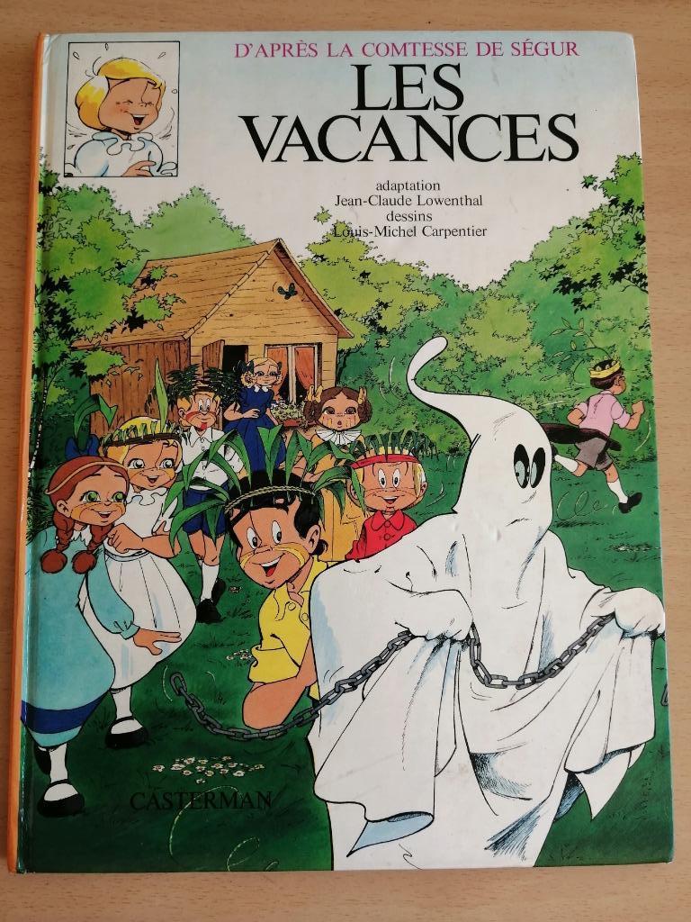 BD Les vacances - Comtesse de Ségur - Casterman, Enlèvement ou Envoi