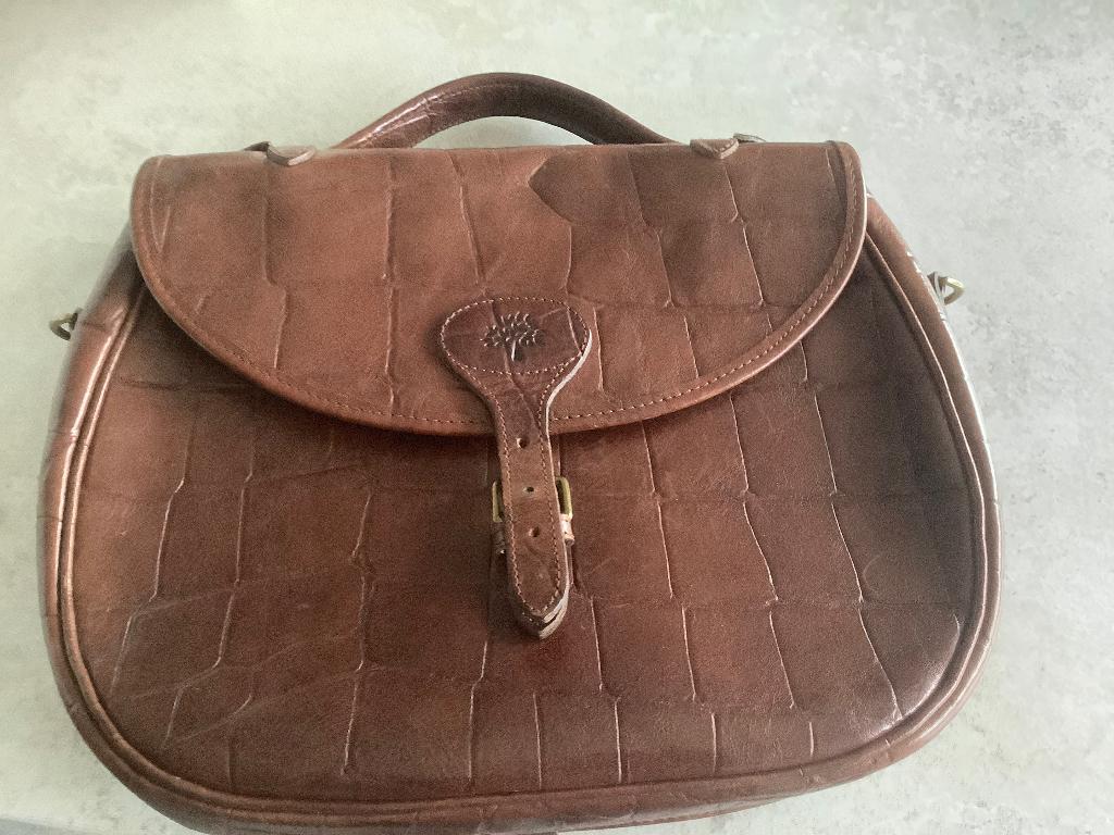 Handtas, Handtassen en Accessoires, Ophalen of Verzenden, Gebruikt, Bruin, Handtas