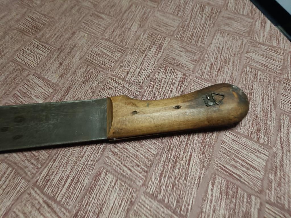 Kapmes 60 cm, Ophalen