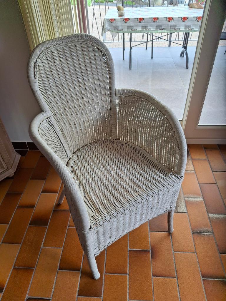 Fauteuils en osier, Enlèvement, Comme neuf, Osier ou Rotin