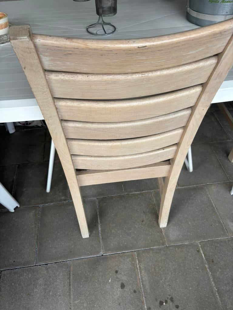 Vier stoelen, Huis en Inrichting, Ophalen, Overige kleuren, Hout, Vier