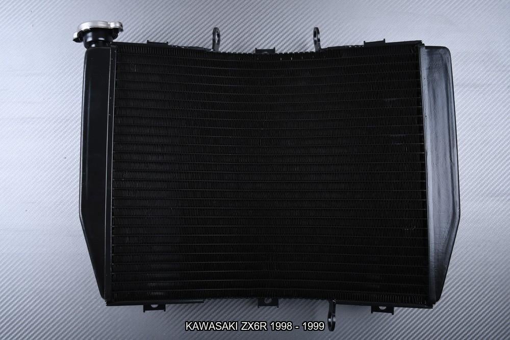 Radiateur Radiator AVDB KAWASAKI ZX6R 1998 - 1999 ZX 6 R, Motoren, Ophalen of Verzenden, Nieuw