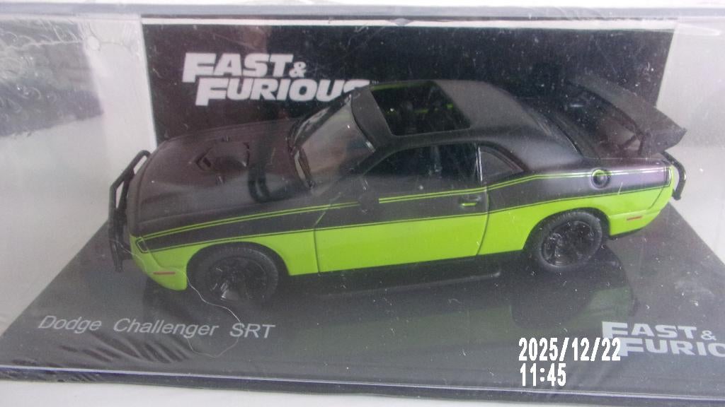 DODGE CHALLENGER SRT FAST & FURIOUS.1/43 NEUVE SCELLEE, Enlèvement ou Envoi, Neuf, Voiture, Autres marques