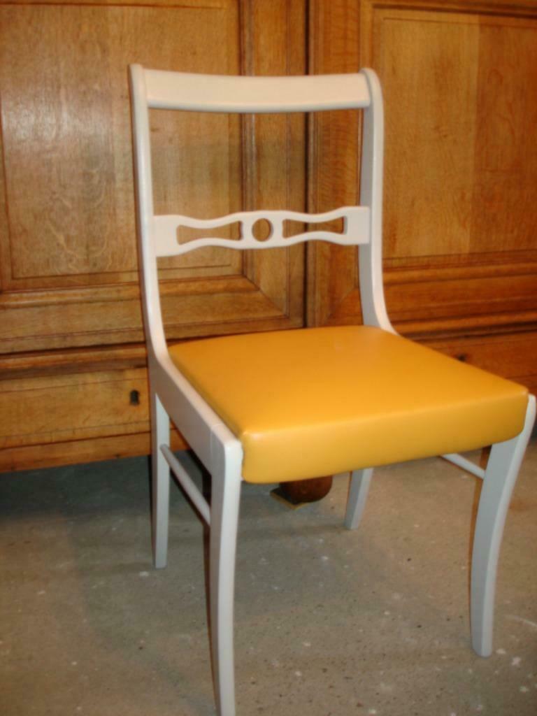 Ancienne chaise d'appoint robuste - style vintage, Enlèvement