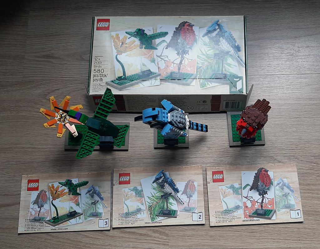 LEGO Ideas 21301 Birds - Licht gebruikt, Ophalen of Verzenden, Gebruikt, Complete set, Lego