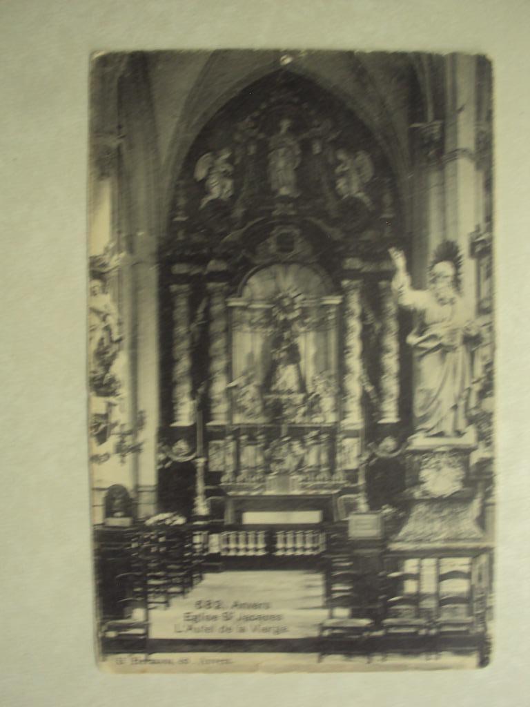 53555 - ANVERS - EGLISE ST-JACQUES - L'AUTEL DE LA VIERGE, Envoi