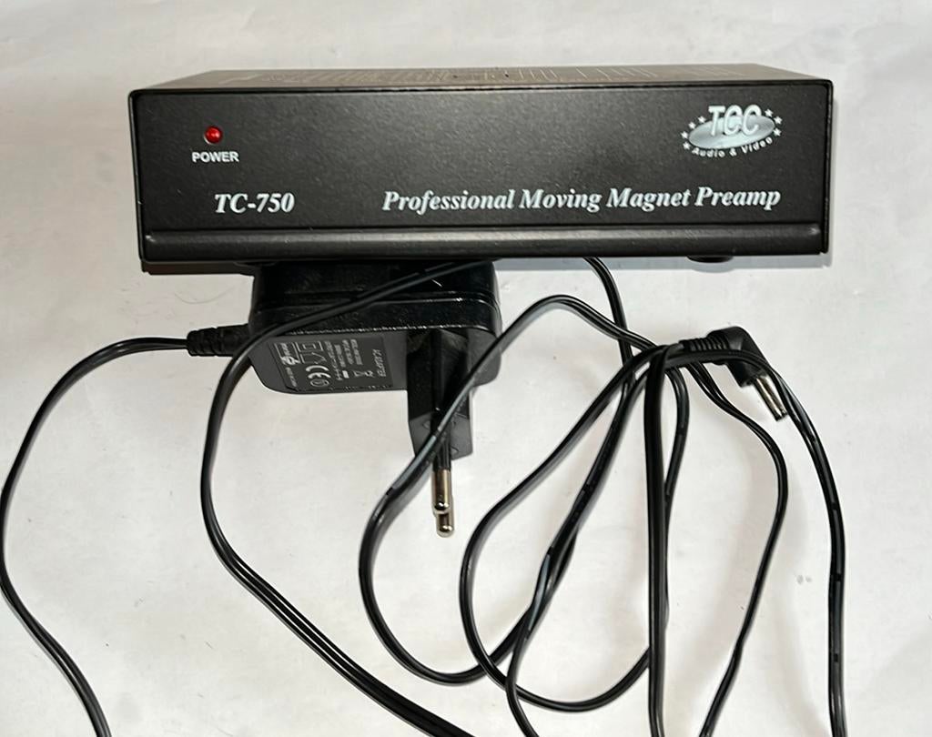 TCC - Voorversterker (Preamp) TC-750 - voor Draaitafel, Ophalen of Verzenden, Zo goed als nieuw