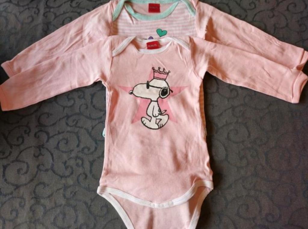 2 rompers Peanut - maat 74/80, Kinderen en Baby's, Nacht- of Onderkleding, Meisje, Ophalen of Verzenden, Zo goed als nieuw