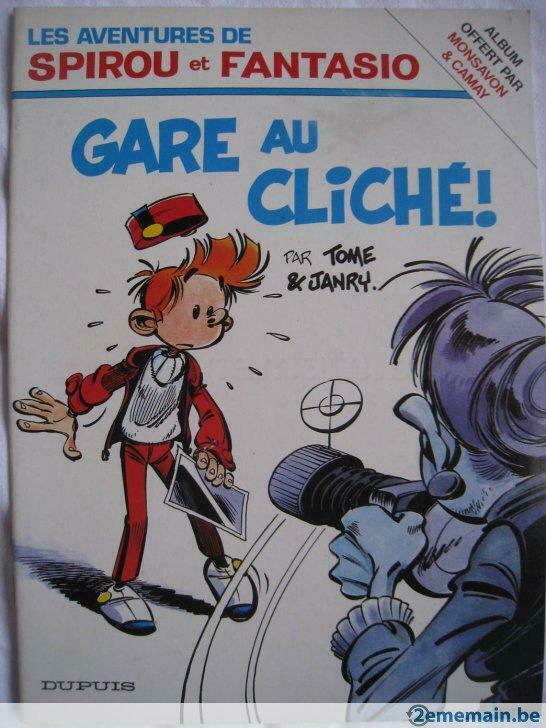 spirou album publicitaire tome janry eo couverture inedite, Enlèvement ou Envoi, Neuf