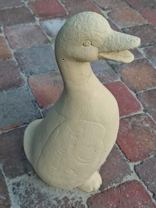 Tuinbeeld eend, Tuin en Terras, Ophalen, Gebruikt