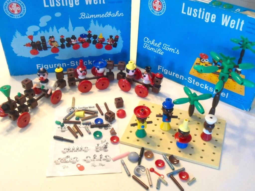 Viffo. Lustige Welt. Vintage steekfiguurtjes., Enlèvement, Utilisé