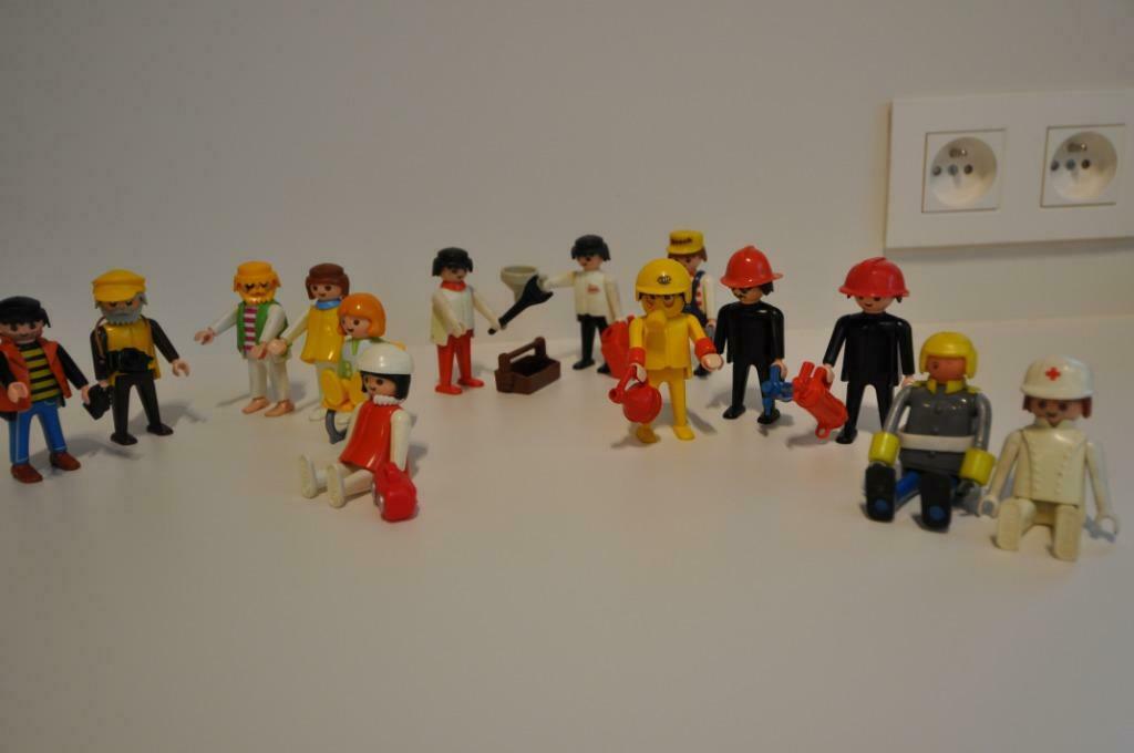 Playmobil/Geobra 1974 Diverse poppetjes, Enlèvement ou Envoi, Utilisé