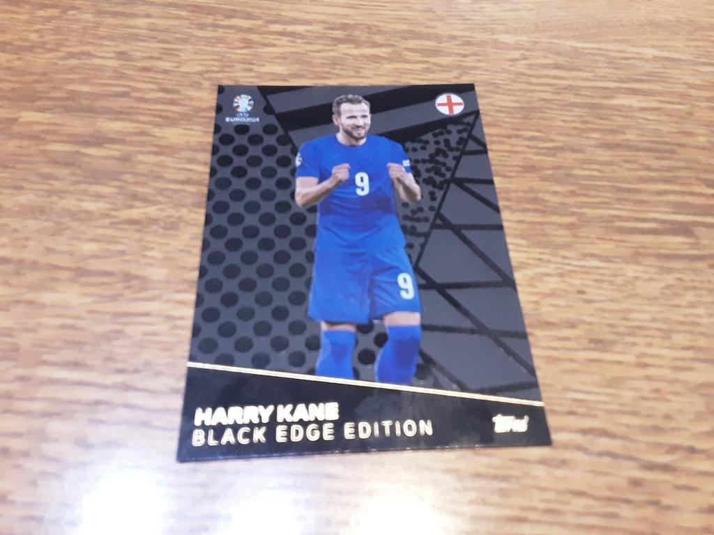 ÉDITION HARRY KANE BLACK EDGE POUR L'EURO 2024, Hobby & Loisirs créatifs, Autocollants & Images, Enlèvement ou Envoi