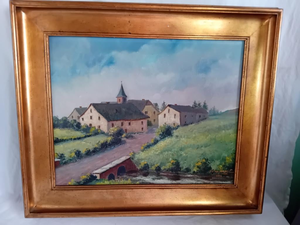 Tableau de Julien Lambert 1974, Enlèvement ou Envoi