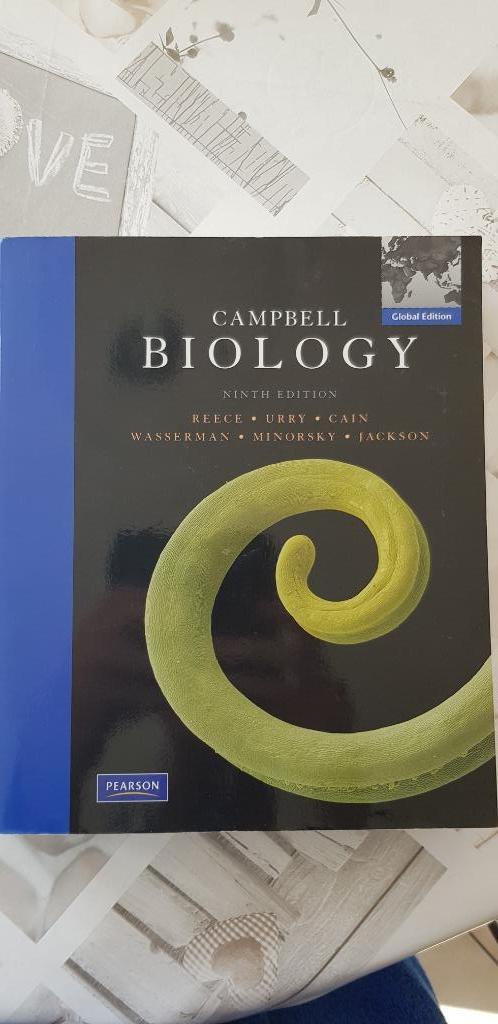 Studieboek biologie voor hoger onderwijs, Livres, Neuf, Reece, Campbell e.a., Enseignement supérieur, Enlèvement