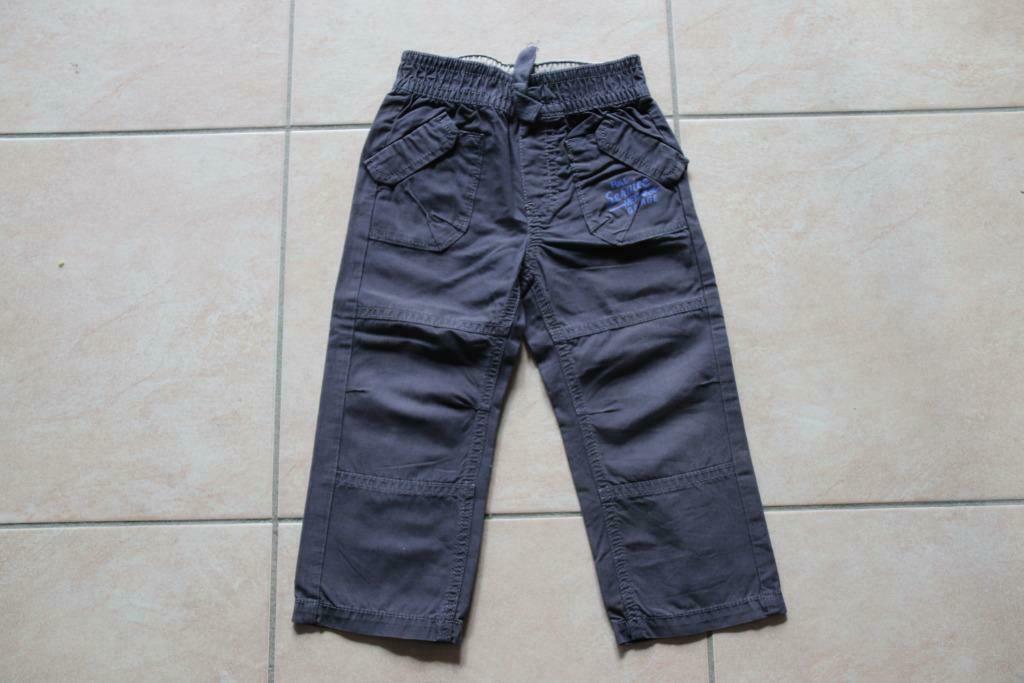 broek blauw katoen maat 92, Garçon, Enlèvement ou Envoi, Utilisé, Pantalon