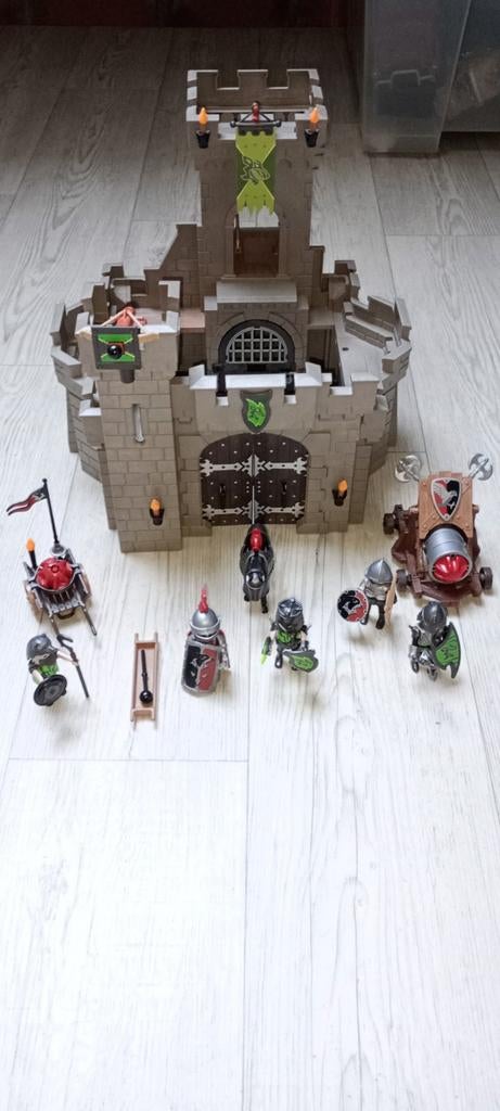Ridderkasteel Playmobil, Ophalen, Gebruikt
