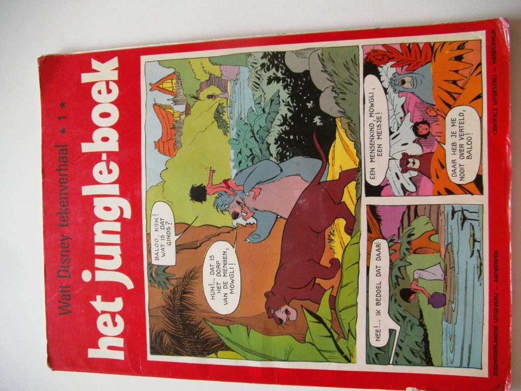 Het Jungle-boek Walt Disney tekenverhaal 1, Verzamelen, Ophalen of Verzenden, Gebruikt