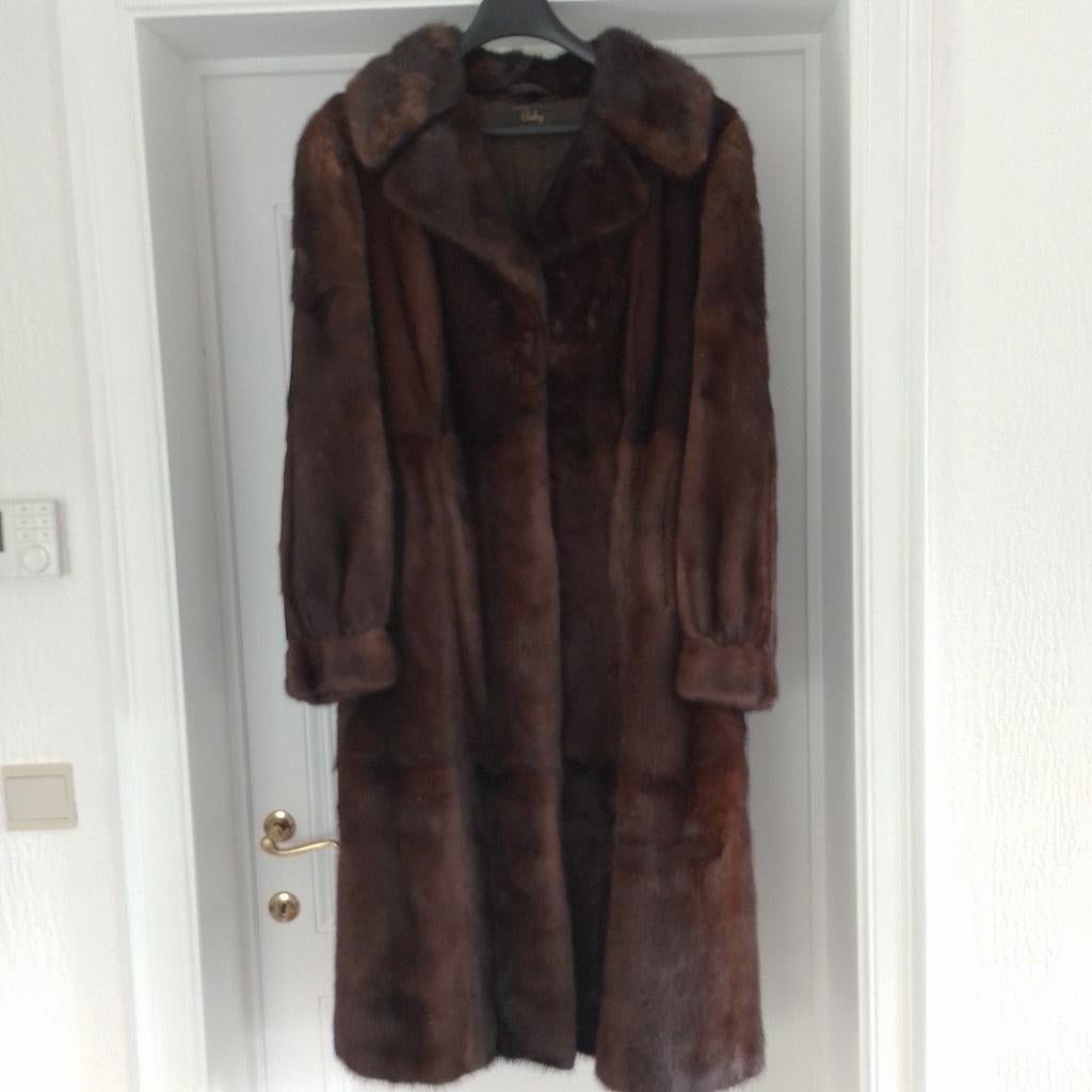 Manteau en vison marron, Enlèvement, Comme neuf