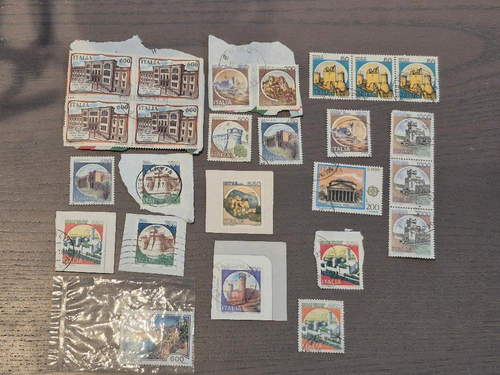 Postzegels Italië steden allerlei, Postzegels en Munten, Ophalen of Verzenden