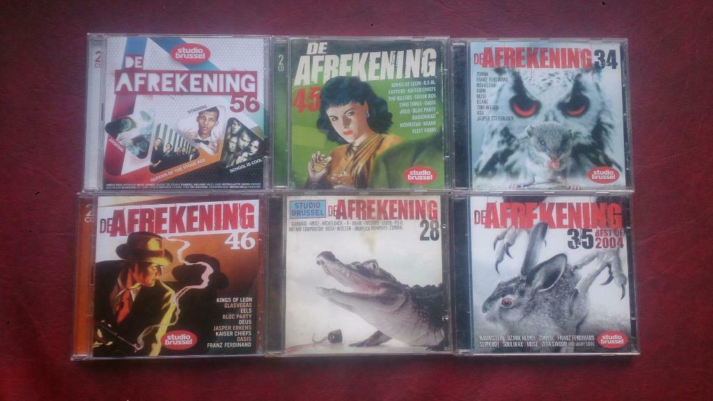 De afrekening cd's studio brussel, Cd's en Dvd's, Ophalen of Verzenden