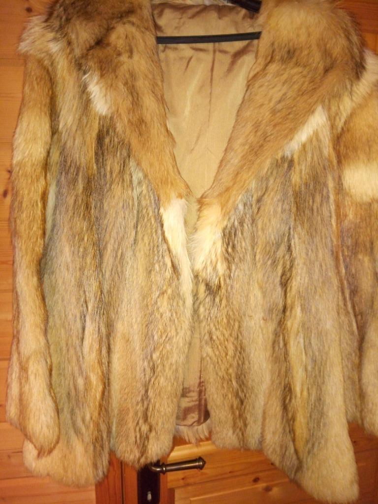 VESTE EN FOURRURE 3/4, Enlèvement, Comme neuf, Taille 42/44 (L)