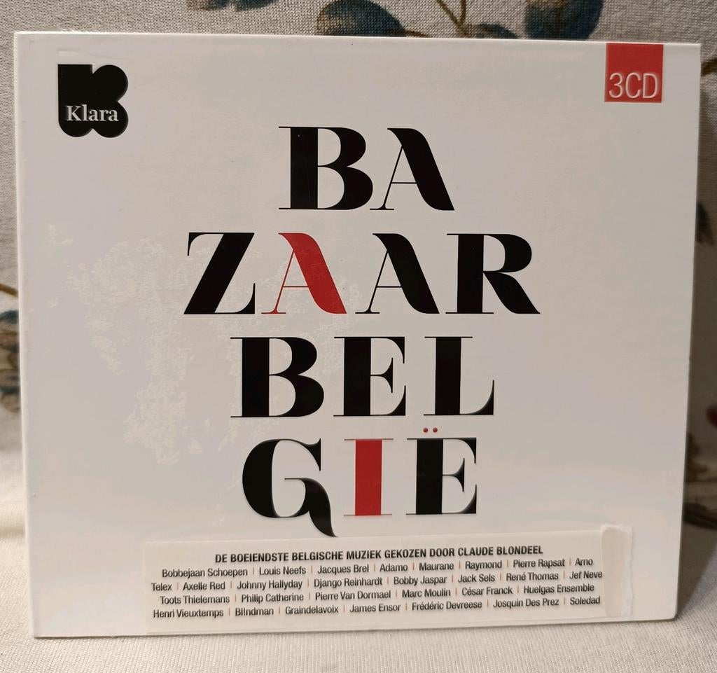 Bazaar België   3 cd  (sealed), Ophalen of Verzenden, Klassiek
