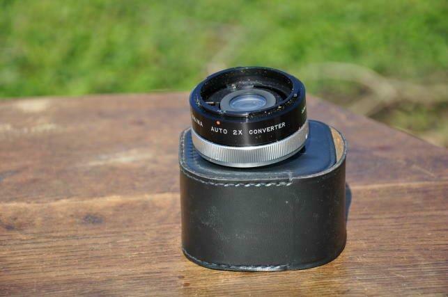 tokina auto 2x converter + housse, Ophalen of Verzenden, Gebruikt, Groothoeklens