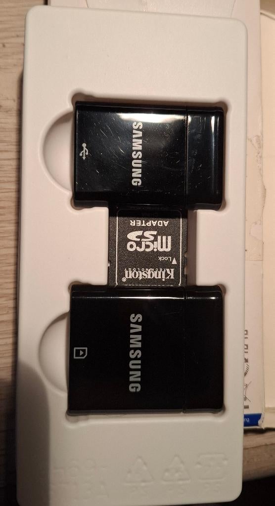 Samsung tablet 30-pin naar USB en SD kaart, Ophalen, Nieuw, Samsung Galaxy, Uitbreidbaar geheugen