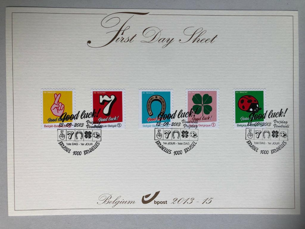 Année 2013 : FDS 2013-15 - 4360-4364 du carnet 141 - Good lu, Timbres & Monnaies, Enlèvement