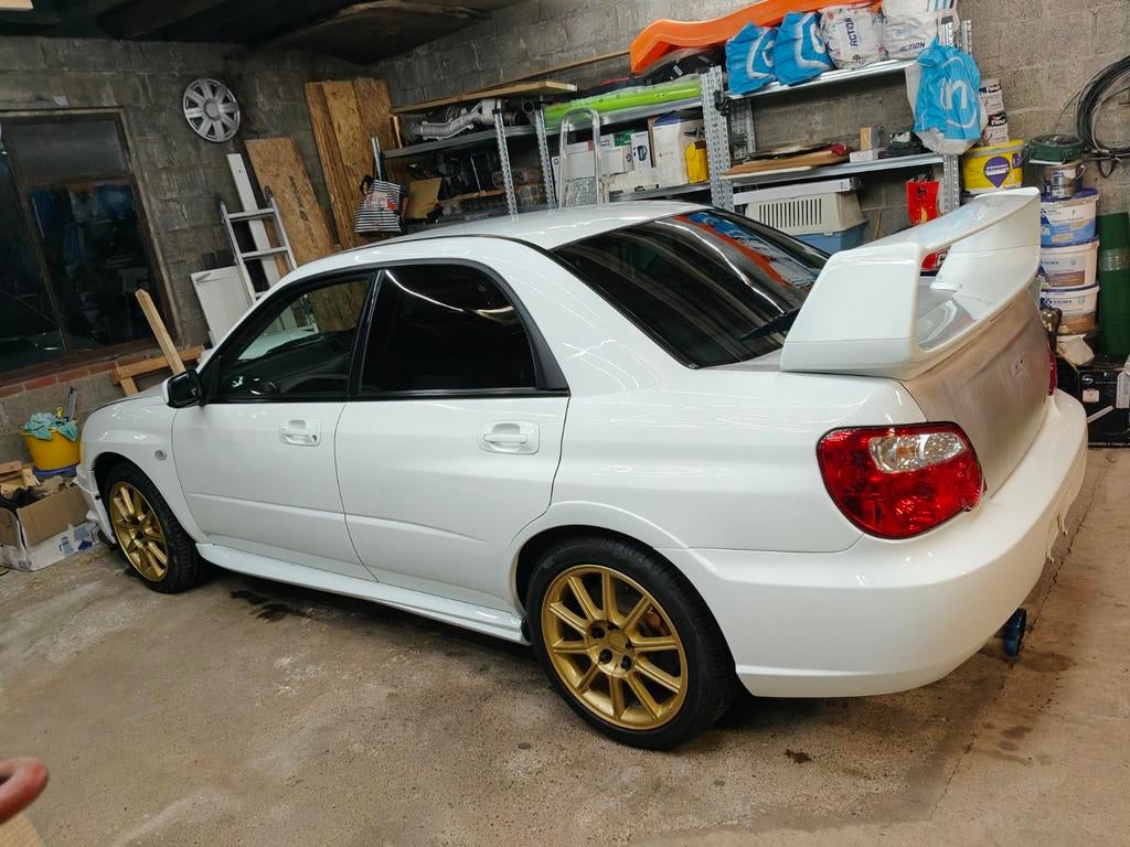 Subaru Impreza STI Widetrack, Autos, Achat, 4 portes, Alcantara, Bleu