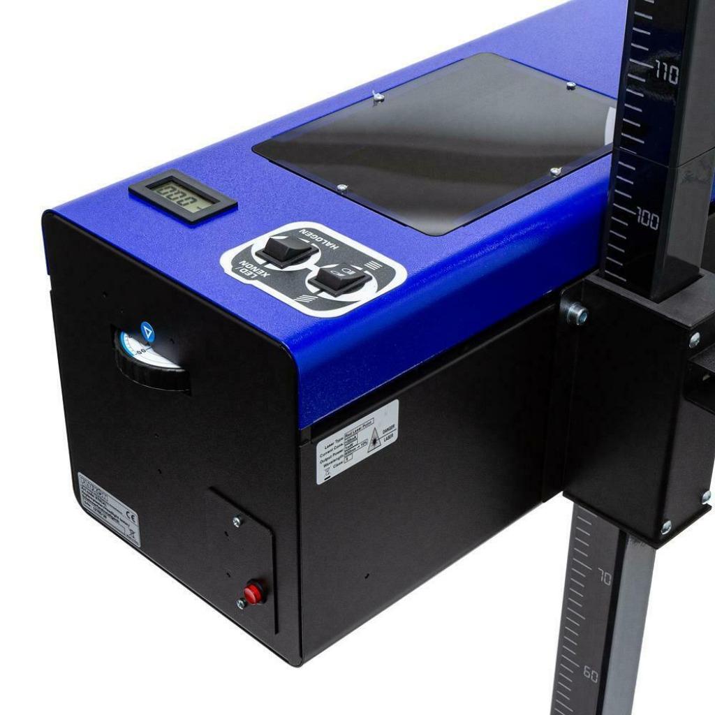 Koplamp tester met laser en digitale luxmeter, Verzenden