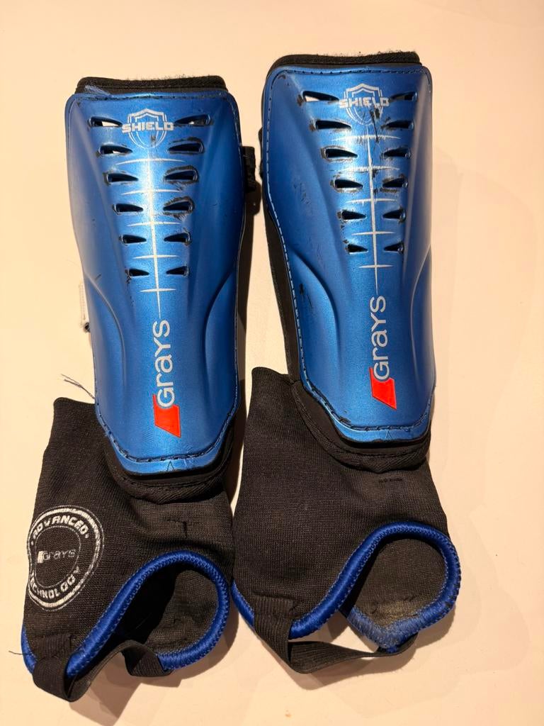 Scheenbeschermers maat S, Sport en Fitness, Hockey, Ophalen, Gebruikt, Overige typen