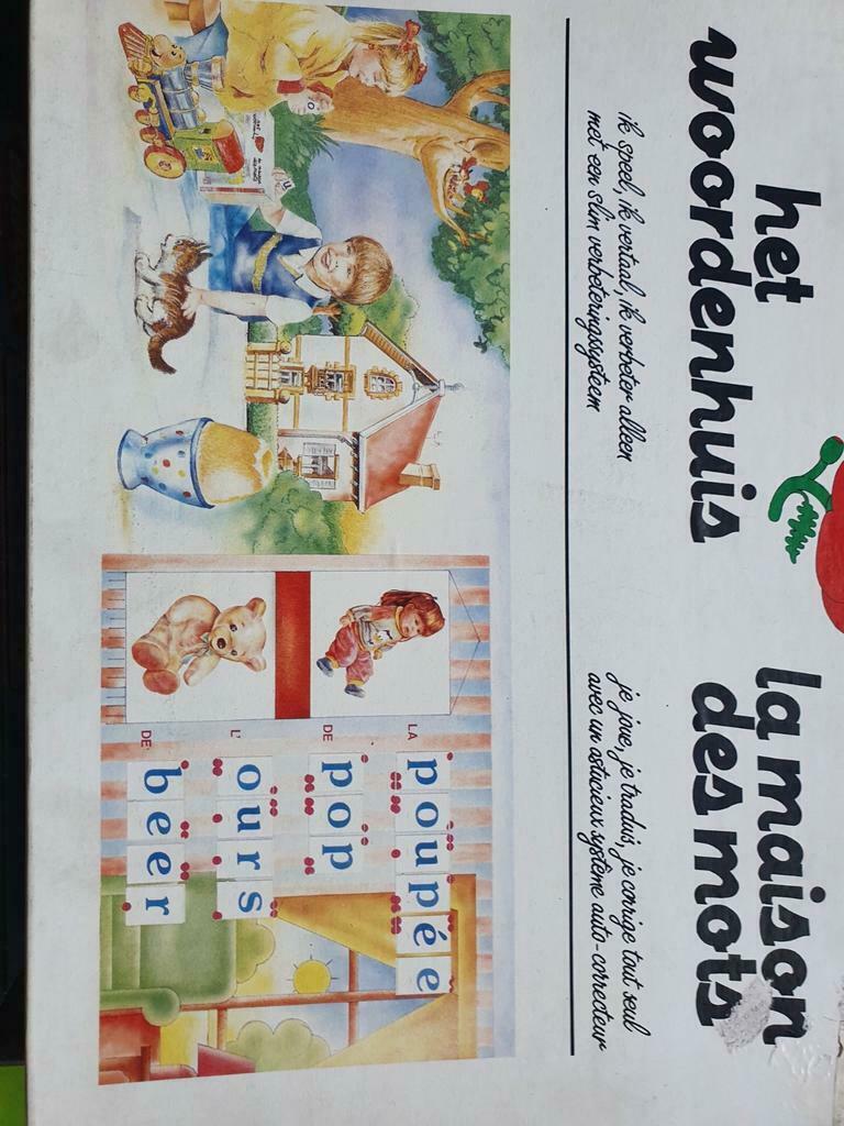 spel het woordenhuis nederlands/ Frans 6tot 9 jaar, Ophalen of Verzenden