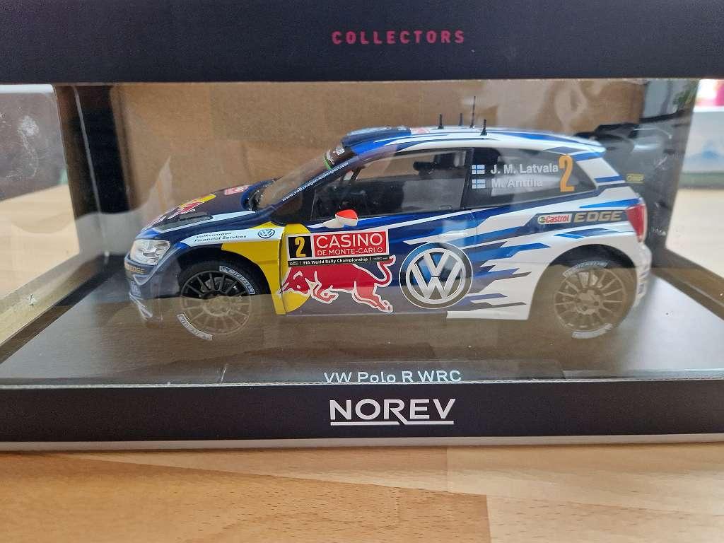 VW Polo R WRC Monte Carlo 2015 Norev in ovp, Enlèvement ou Envoi, Neuf, Voiture, Norev