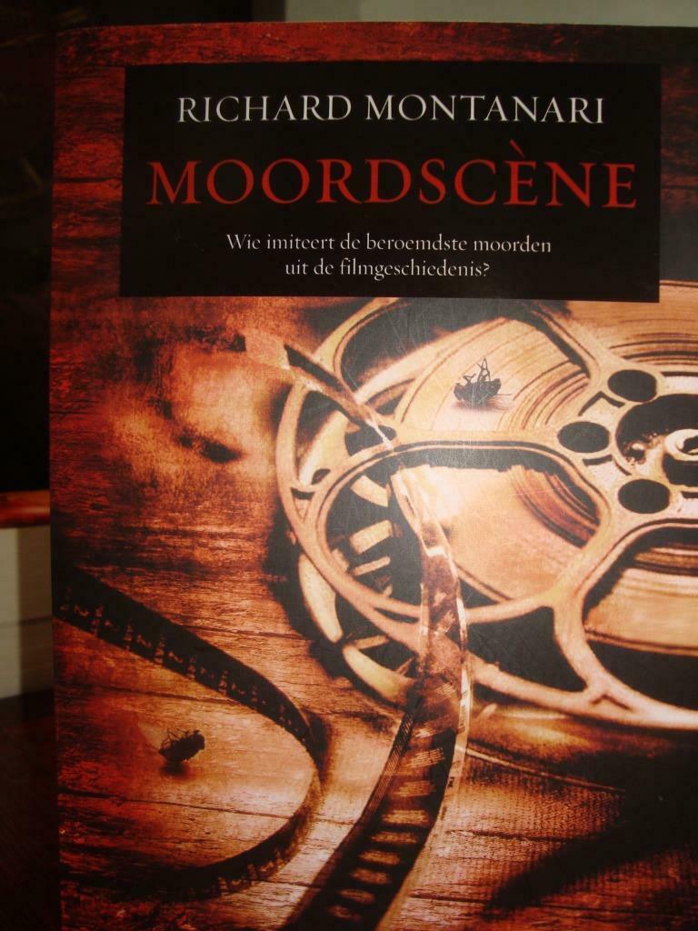 Boek - Moordscène van Richard Montanari, Ophalen of Verzenden, Zo goed als nieuw
