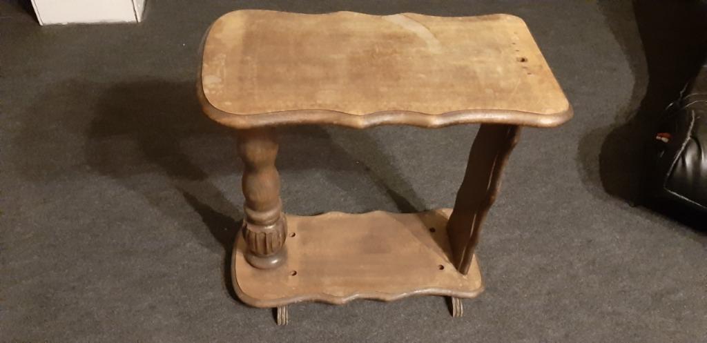 mooi houten (bijzet ) tafeltje, Enlèvement ou Envoi