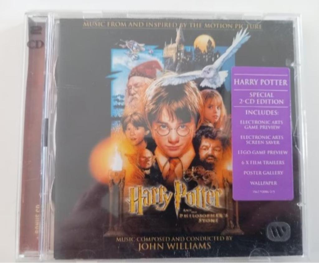 2CD Harry Potter & the Philosopher's Stone J.K Rowling, Ophalen of Verzenden, Zo goed als nieuw