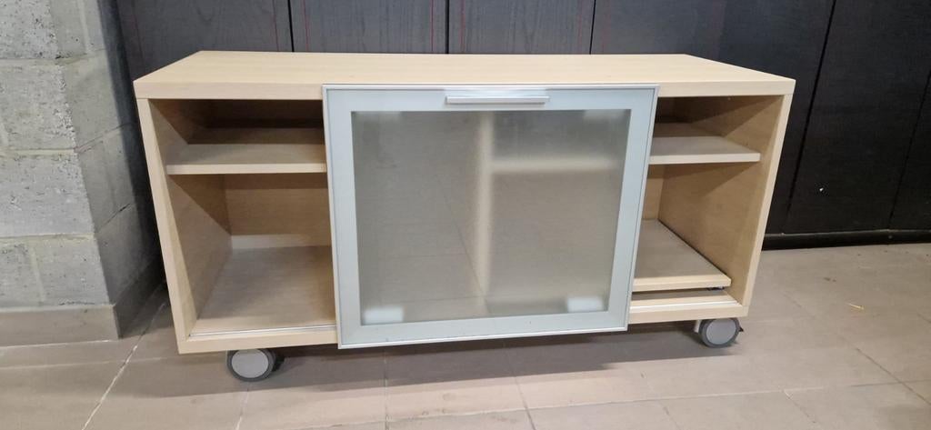 Design mobiel tv dressoir 130x50xh68,5cm, Ophalen, Zo goed als nieuw