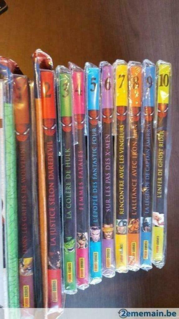 Spider-man et les heros marvel de 1 à 10 -Panini Comics, Neuf, Enlèvement ou Envoi, Panini Comics, Plusieurs comics