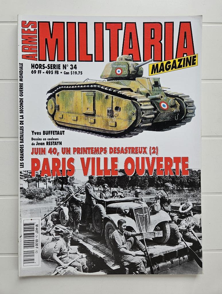 Juin 1940, un printemps désastreux : Paris ville ouverte, Enlèvement ou Envoi, Deuxième Guerre mondiale, Utilisé, Yves Buffetaut