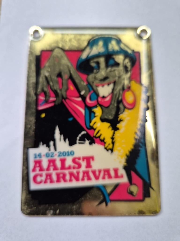 Carnaval Aalst medaille 2010, Enlèvement ou Envoi