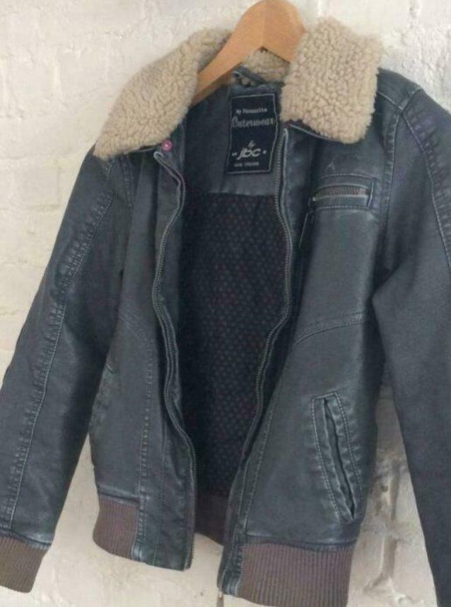 veste gilet JBC 134 140 cuir simili fourrure, Enlèvement ou Envoi, JBC, Utilisé, Fille