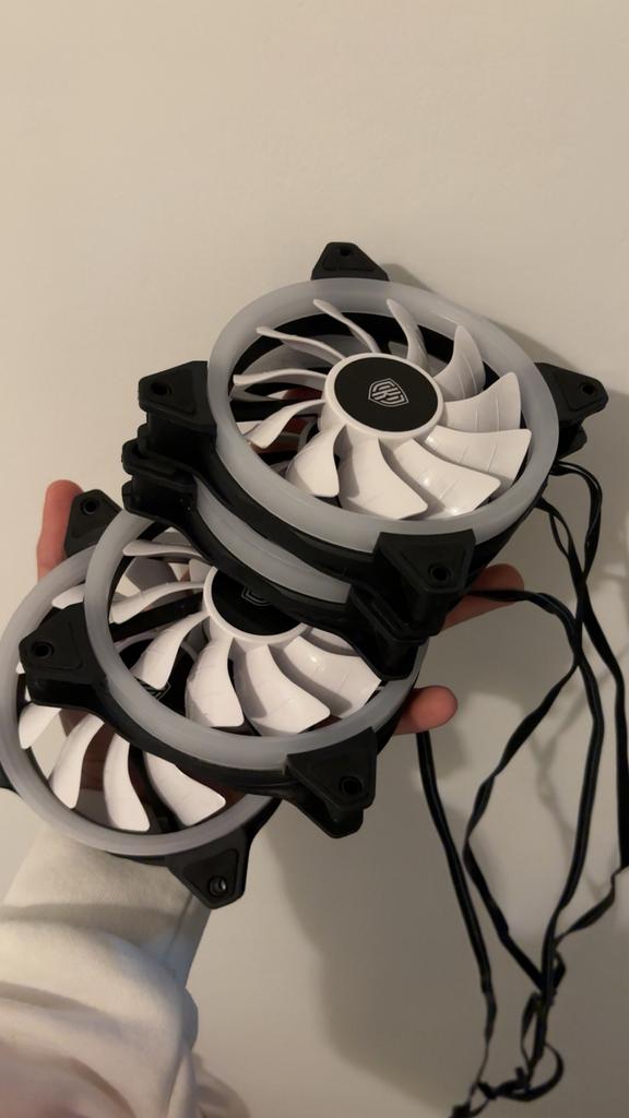 Cooler Master kit de 4, Ophalen of Verzenden, Zo goed als nieuw, Luchtkoeling