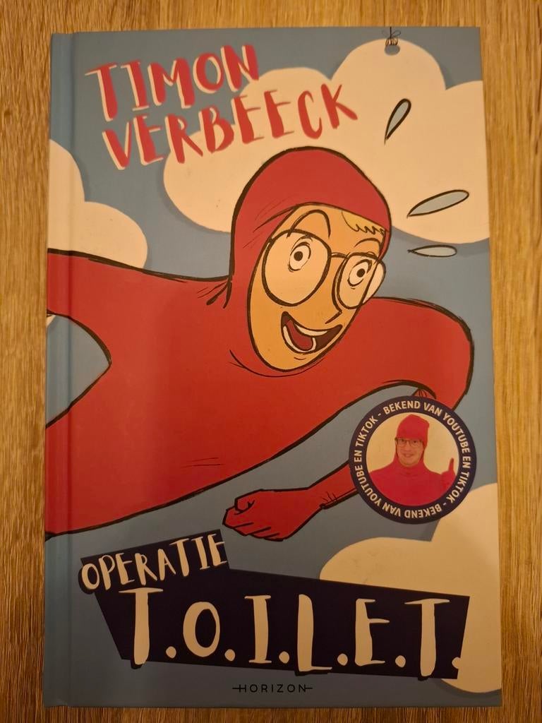 Boek operatie toilet van Timon Verbeeck in nieuwstaat., Ophalen