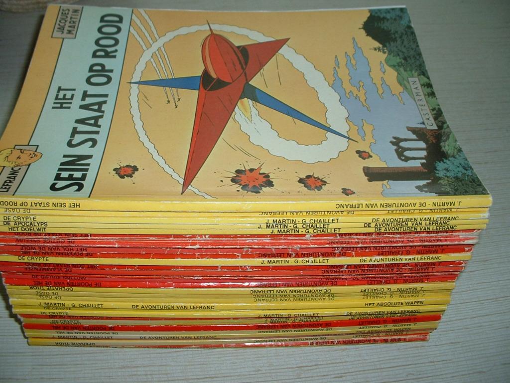 strips van lefranc, Boeken, Meerdere stripboeken, Ophalen of Verzenden