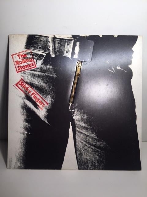 LP - The Rolling Stones - Sticky Fingers, fermeture éclair, CD & DVD, Vinyles | Rock, Comme neuf, 12 pouces, Enlèvement ou Envoi