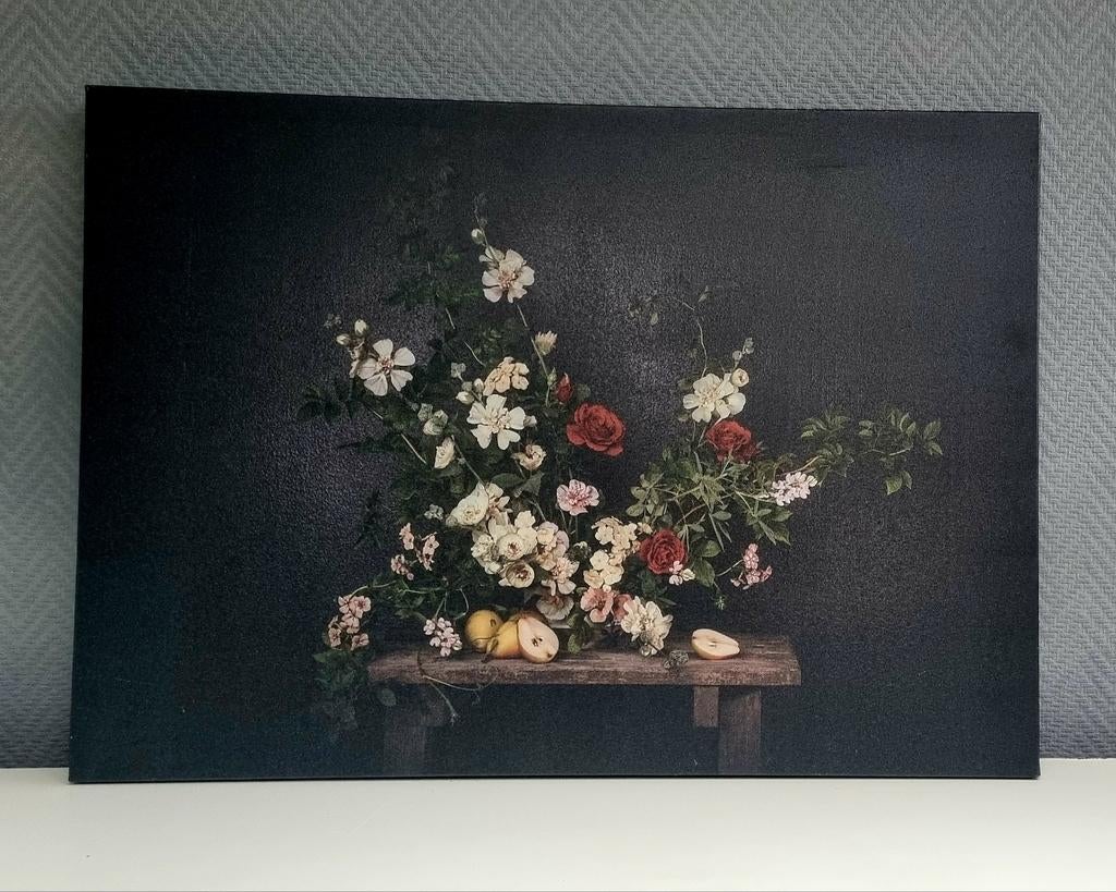 Toile IKEA "PJÄTTERYD"nature morte florale, Enlèvement