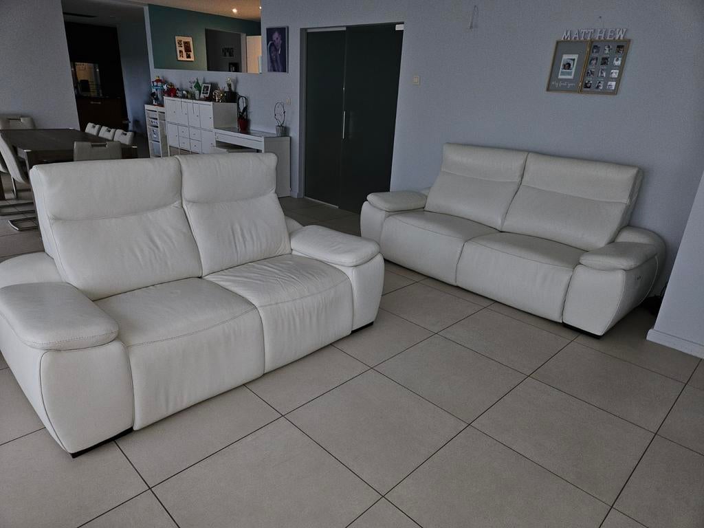 Leder Zetel Relaxen, Huis en Inrichting, Zetels | Zetels, Ophalen, Leer