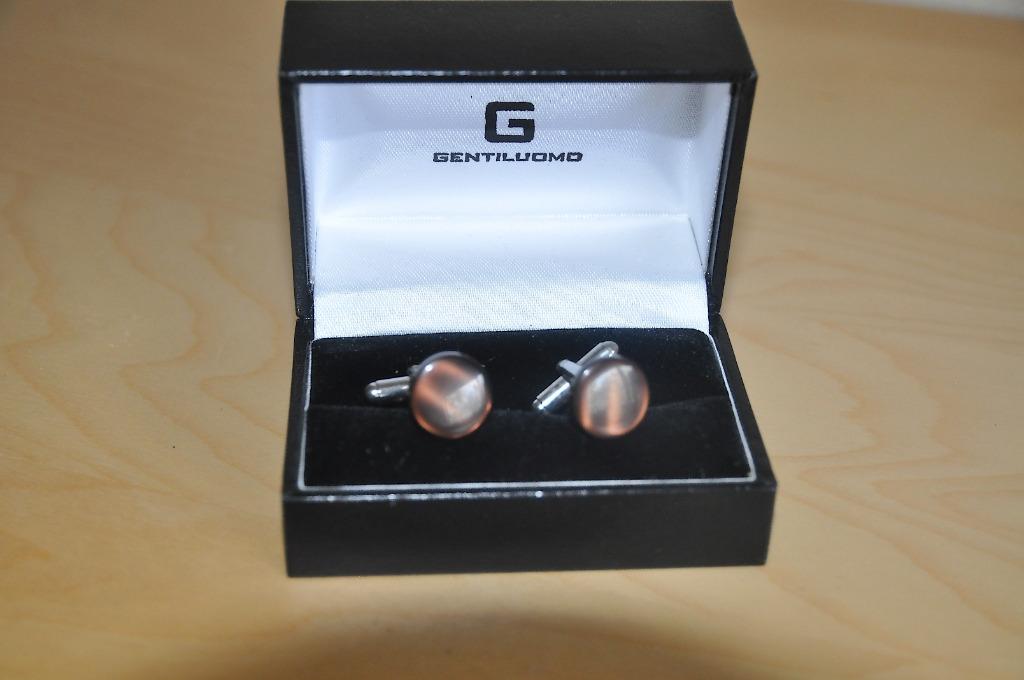 Gentluomo houten manchetknopen, Handtassen en Accessoires, Manchetknopen, Ophalen of Verzenden, Nieuw, Overige materialen